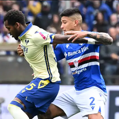 Le immagini di Sampdoria-Hellas Verona