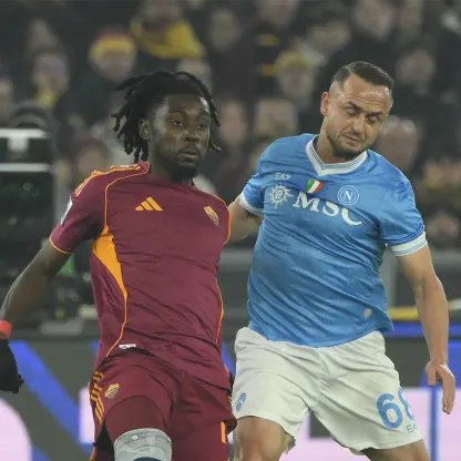 Le immagini di Roma-Napoli