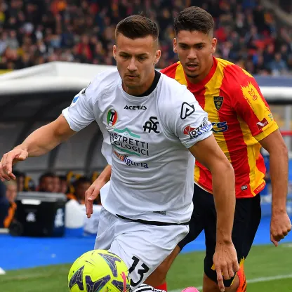 Le immagini di Lecce-Spezia