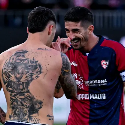 Le immagini di Cagliari-Roma