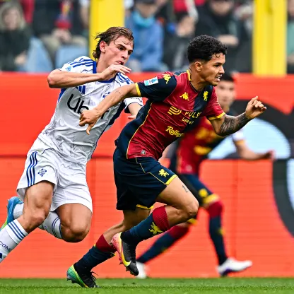 Le immagini di Genoa-Como