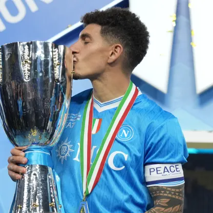 La festa del Napoli a Riyadh!