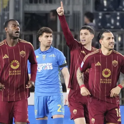 Le immagini di Empoli-Roma