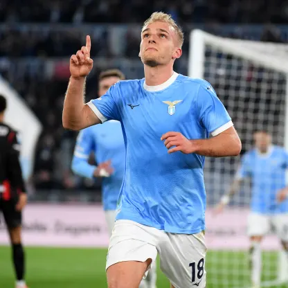 Le immagini di Lazio-Milan