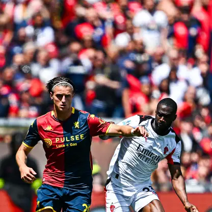 Le immagini di Genoa-Milan