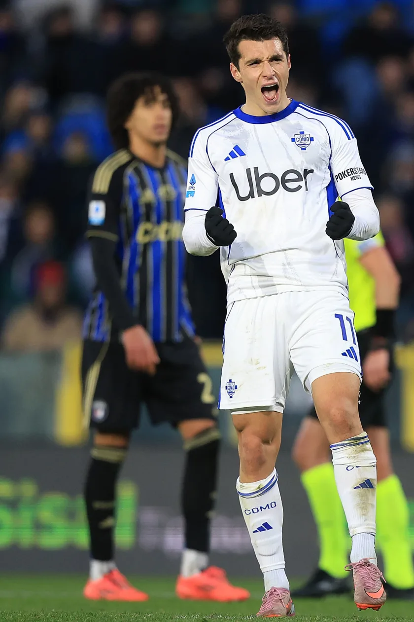 Le immagini di Pisa-Como