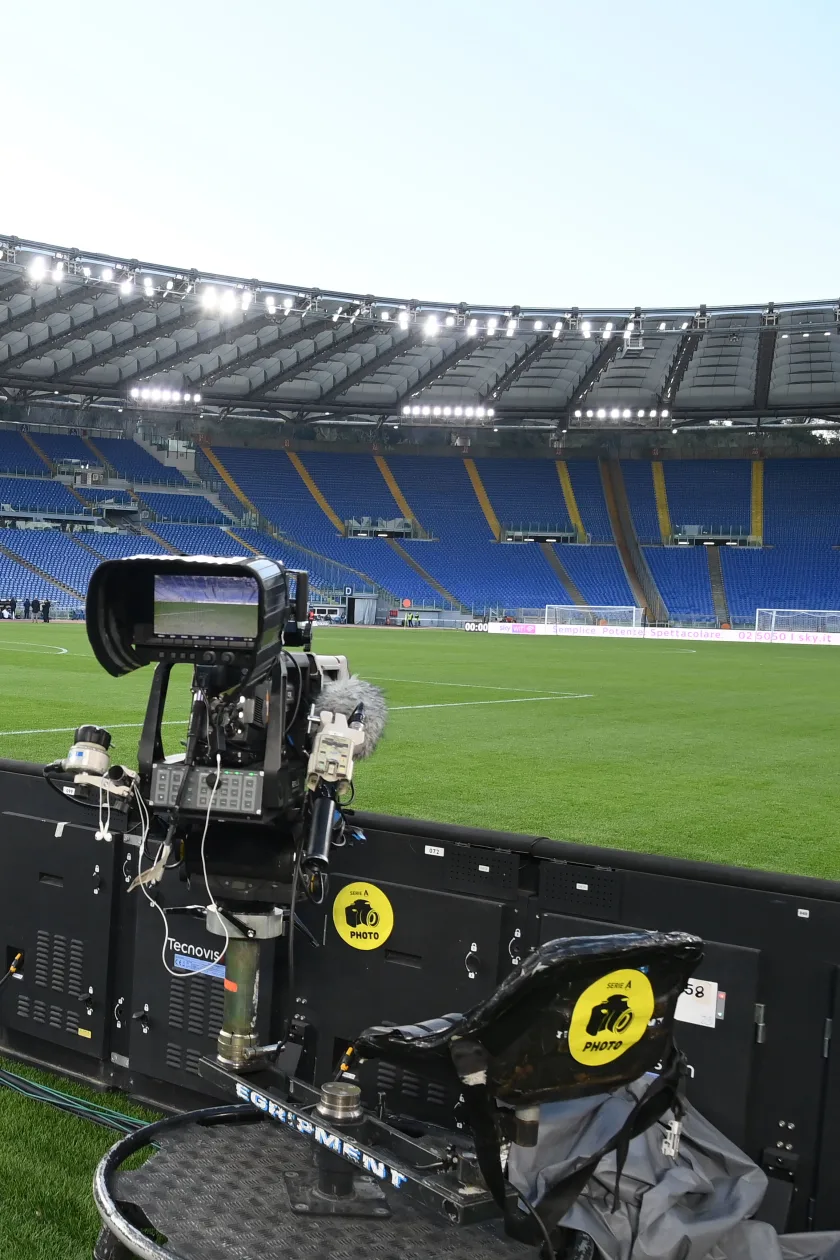 La grande produzione televisiva per la finale