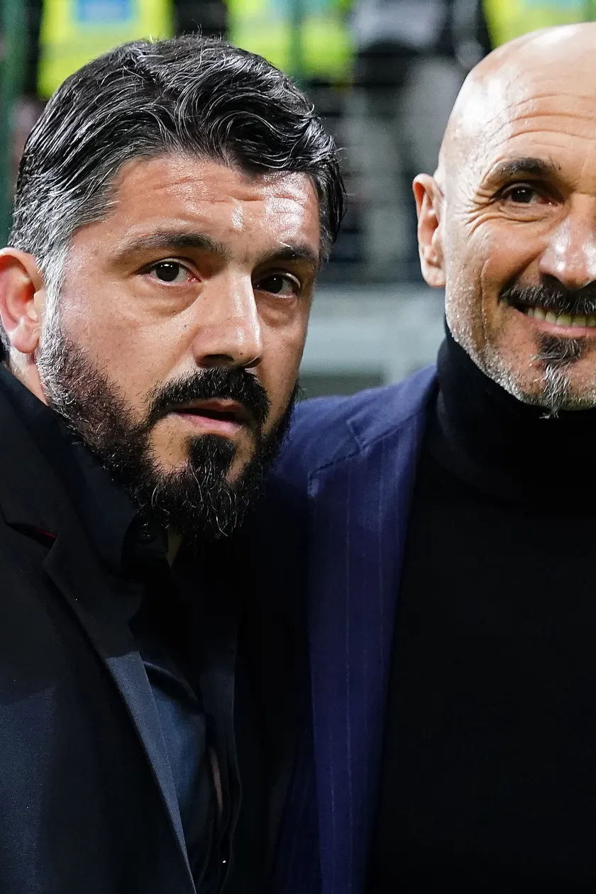 Spalletti-Gattuso, gli ex CT si ritrovano allo Stadium