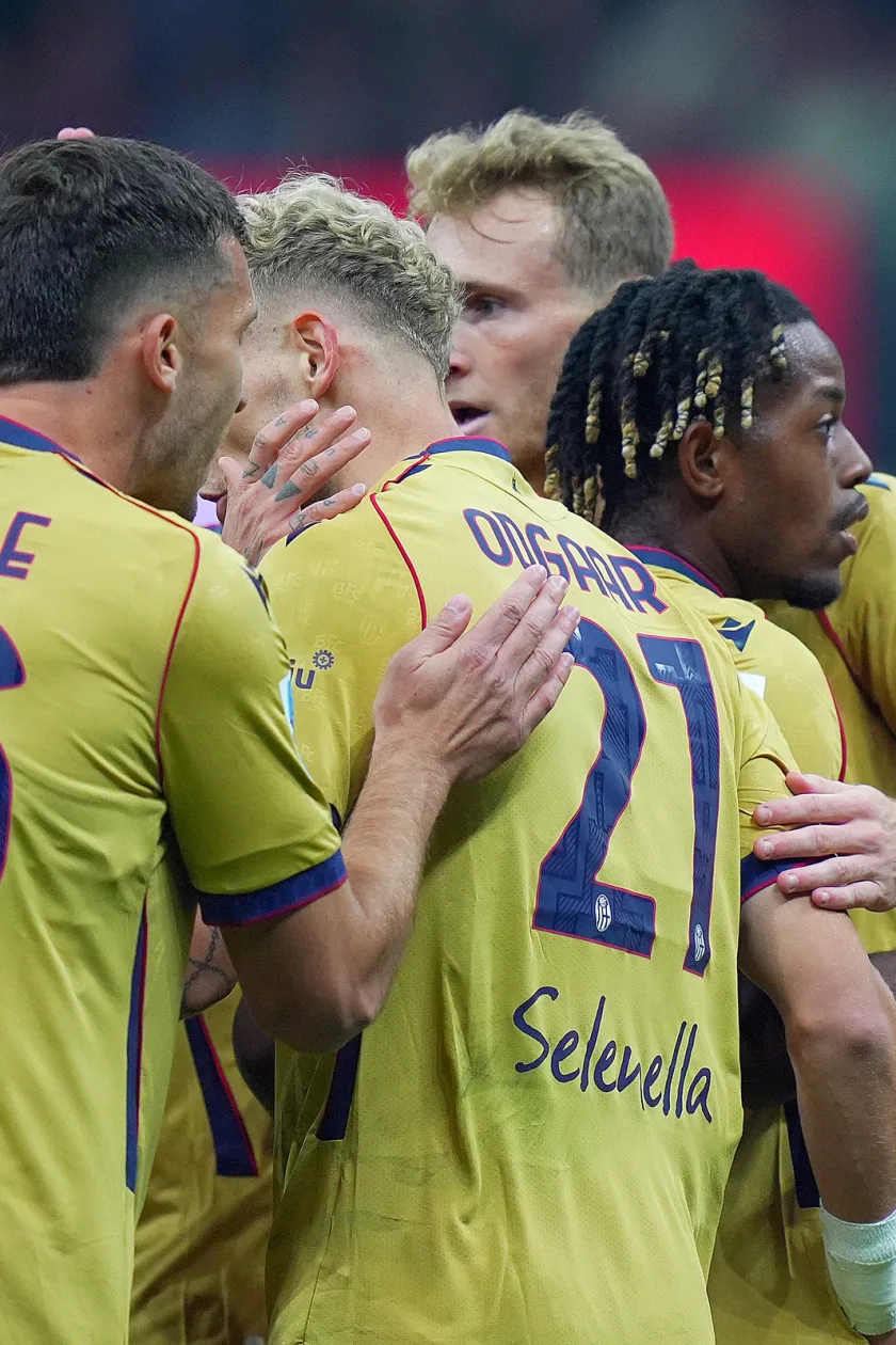 Milan-Bologna 2-4, tripletta per Mbangula