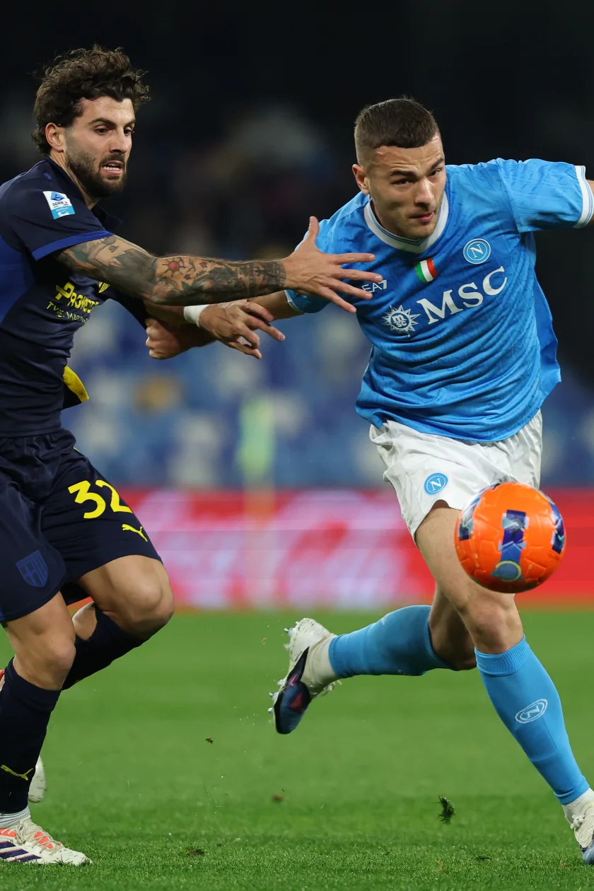 Napoli vs Parma: photos