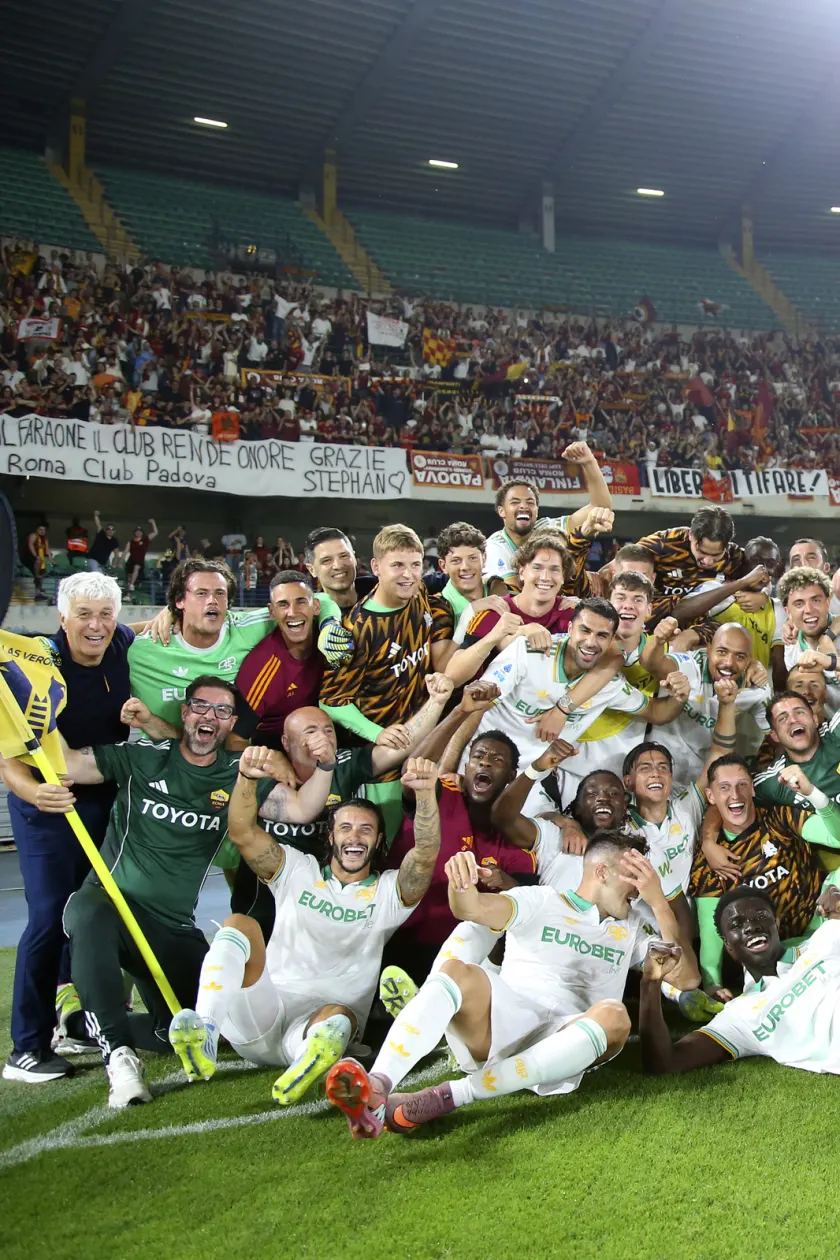 Roma e Como in Champions League