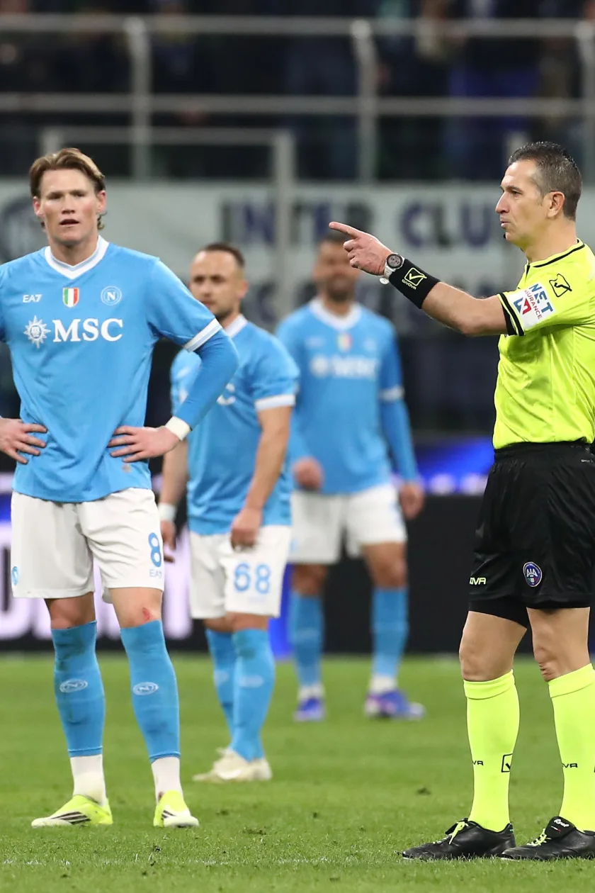 REF CAM POV: Sei l'arbitro di Inter-Napoli