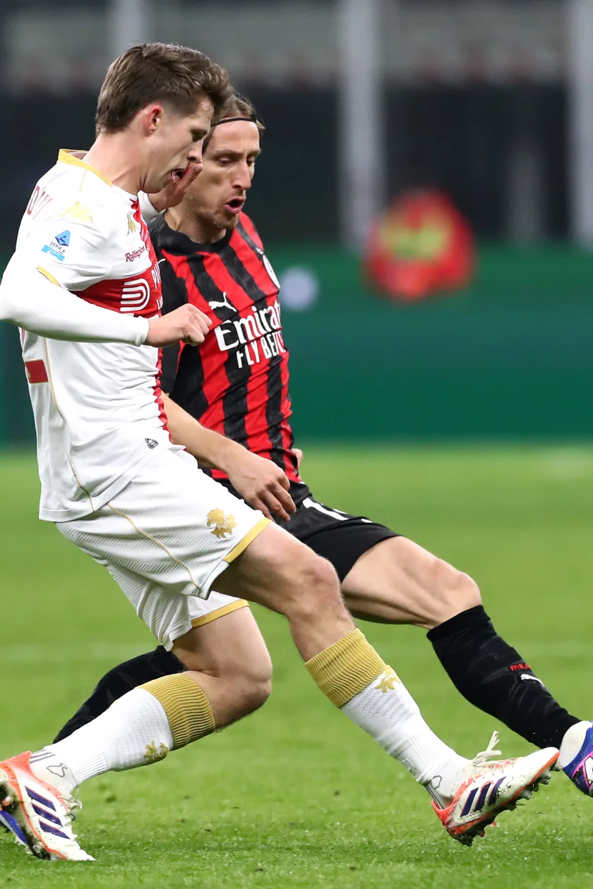 Le immagini di Milan-Genoa
