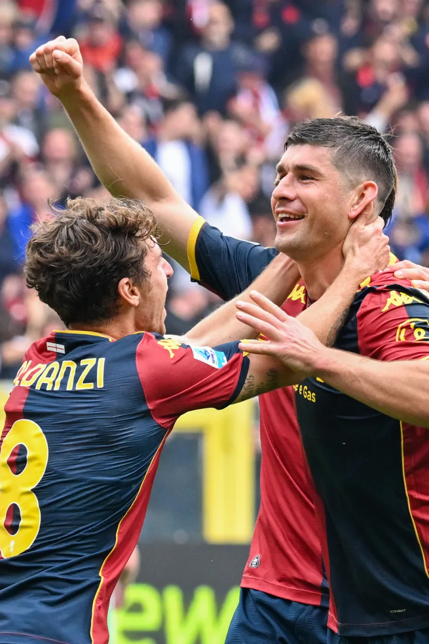 Genoa-Sassuolo 2-1, balzo verso la salvezza dei grifoni