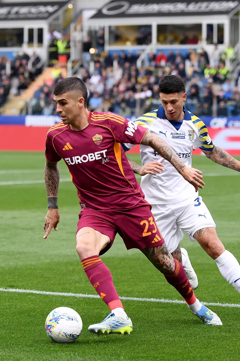 Parma vs Roma: photos