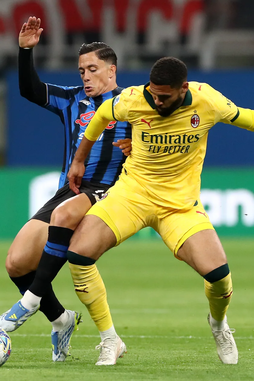Milan vs Atalanta: photos