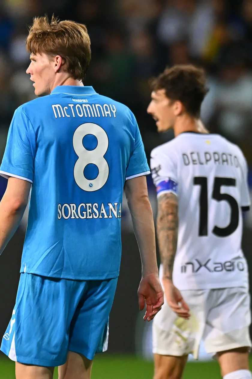 Napoli-Parma: cominciano i recuperi della 16ª