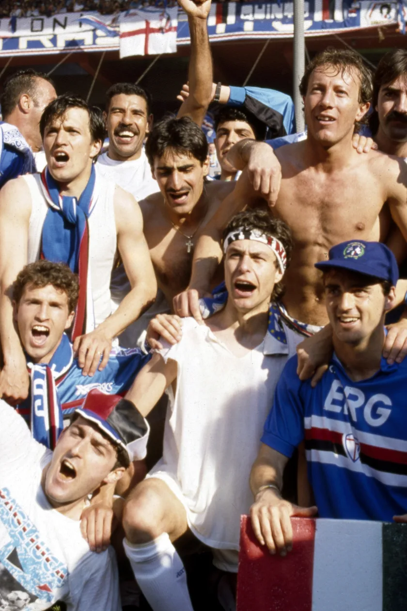 35 anni fa lo Scudetto della Sampdoria