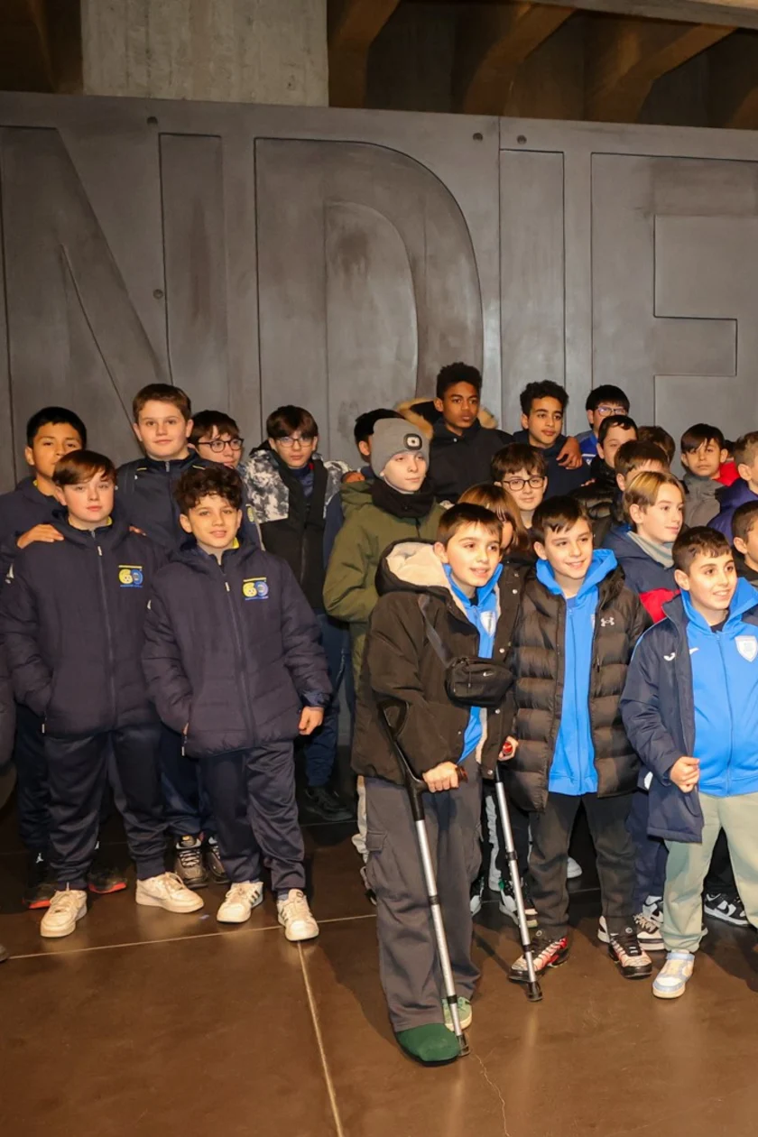 Al Memoriale della Shoah la prima tappa della Philadelphia Junior Cup | Keep Racism Out con l'Inter