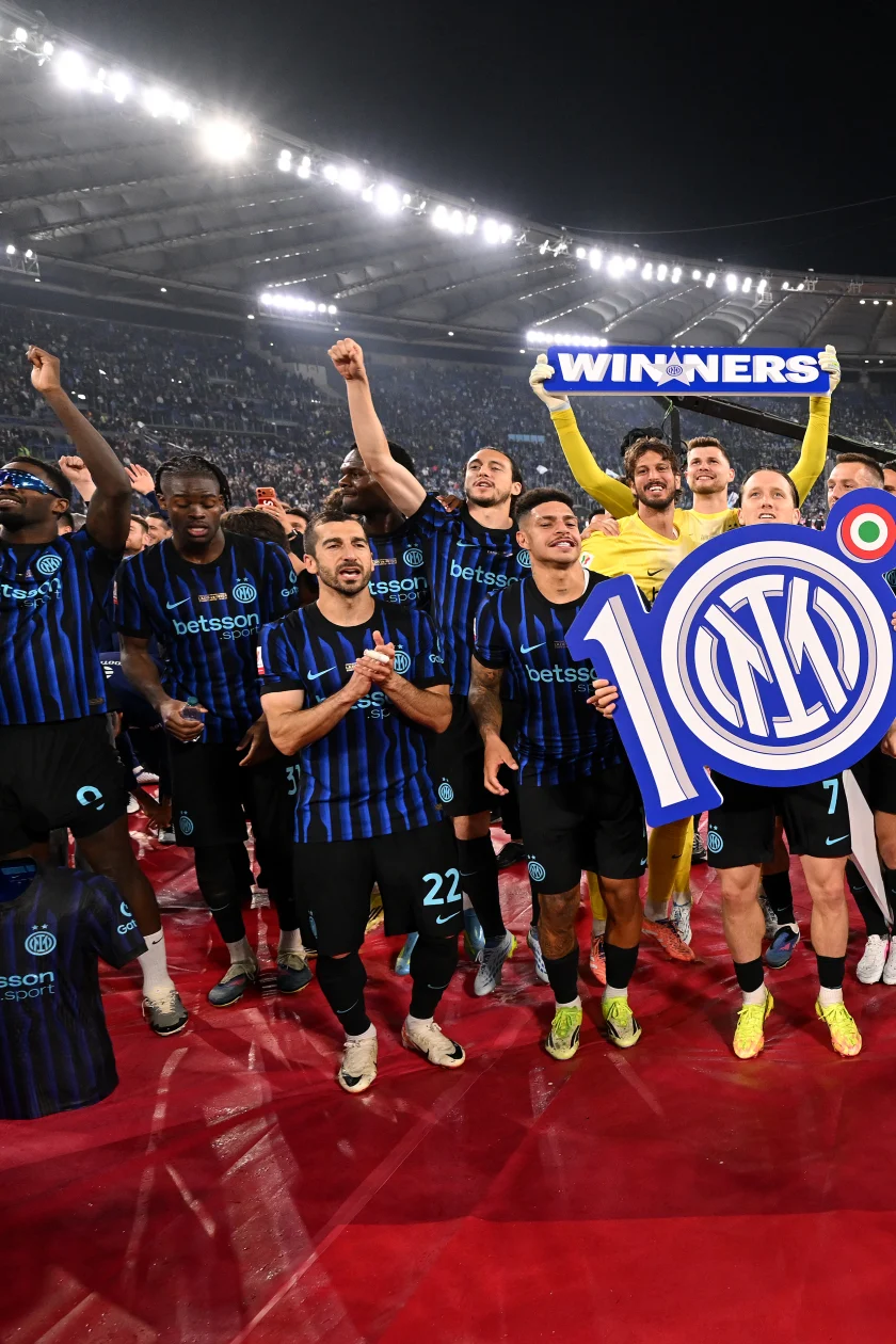 La festa dell'Inter!
