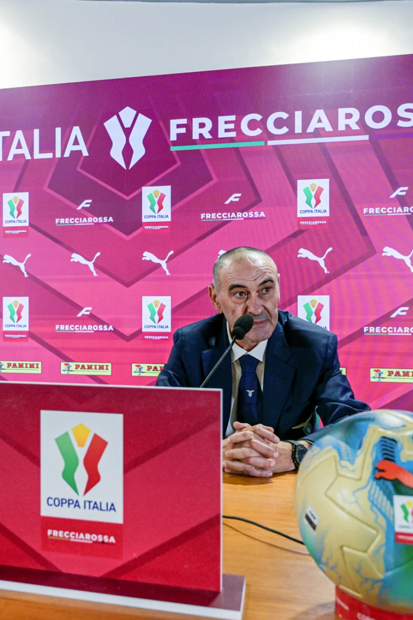 La conferenza stampa della Lazio