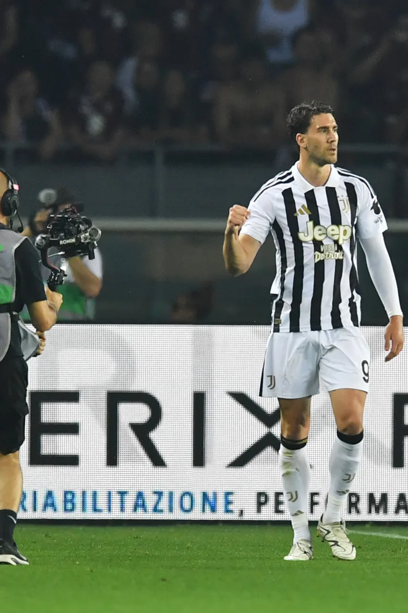 Vlahovic Ends the Season with a Brace