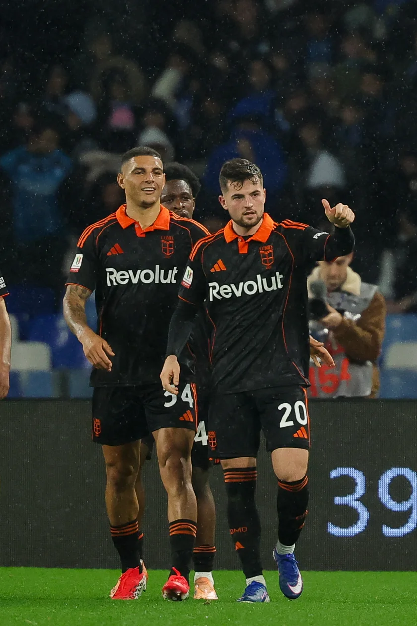 Le immagini di Napoli-Como