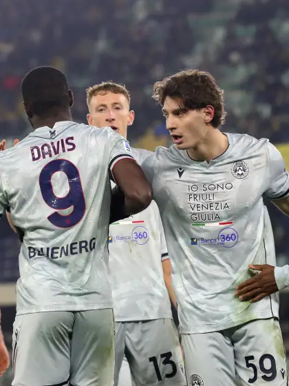 L'Udinese si impone a Verona