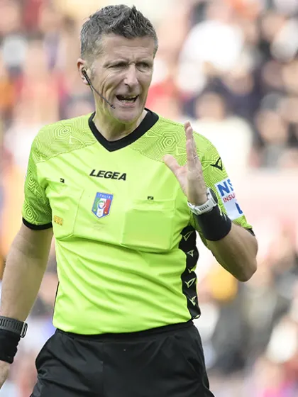 LA SQUADRA ARBITRALE DI SPEZIA-HELLAS VERONA