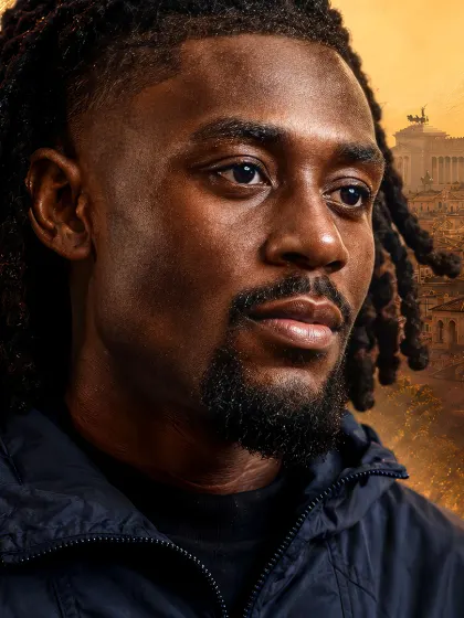 Roma, la città entra in scena: Manu Konè a “Campioni del Made in Italy”