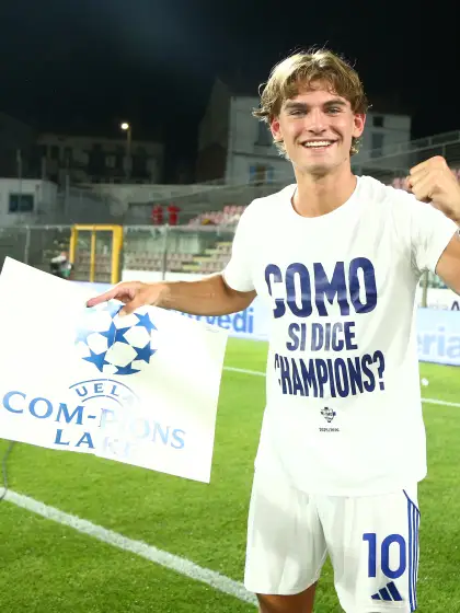 Il Como fa Tris con Nico Paz