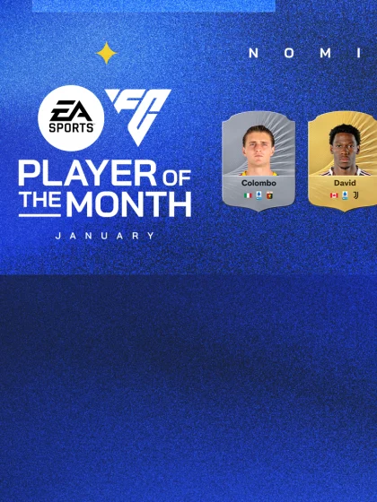 Vote the EA SPORTS FC Player Of The Month for January