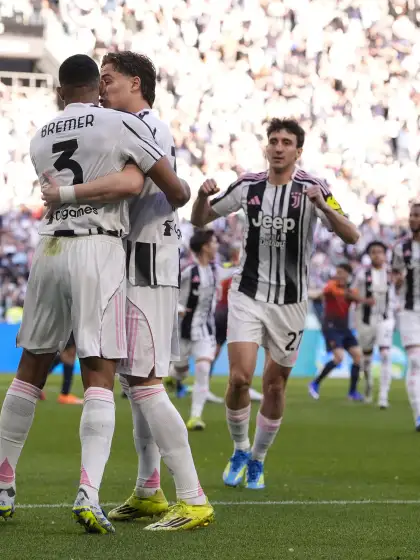 Juventus-Genoa 2-0, la squadra di Spalletti si avvicina al Como