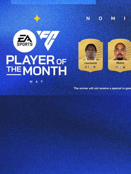 Vote the EA SPORTS FC Player Of The Month for May