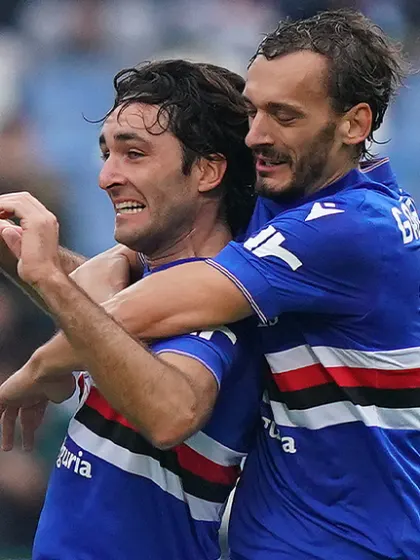 LA SAMPDORIA VINCE AL MAPEI STADIUM