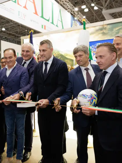 Christian Vieri a New York per promuovere il Made in Italy