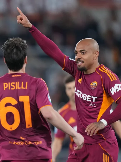 Roma-Pisa 3-0, serata di gloria per Malen