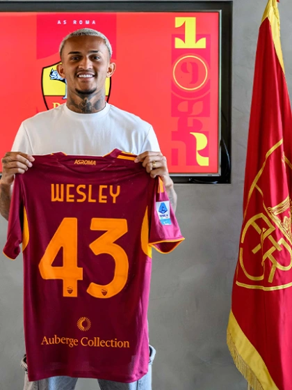 Brazilian Pace for Roma: Wesley is Giallorosso