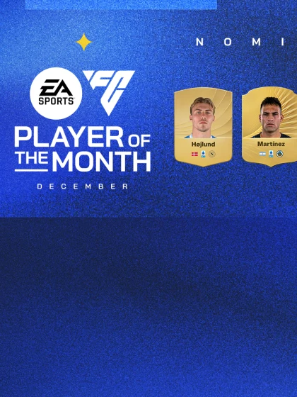 Vota l'EA SPORTS FC Player Of The Month di Dicembre