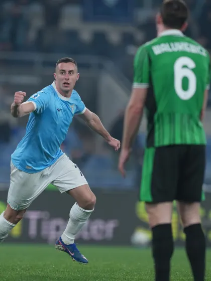 Lazio-Sassuolo 2-1, vittoria al fotofinish dei biancocelesti