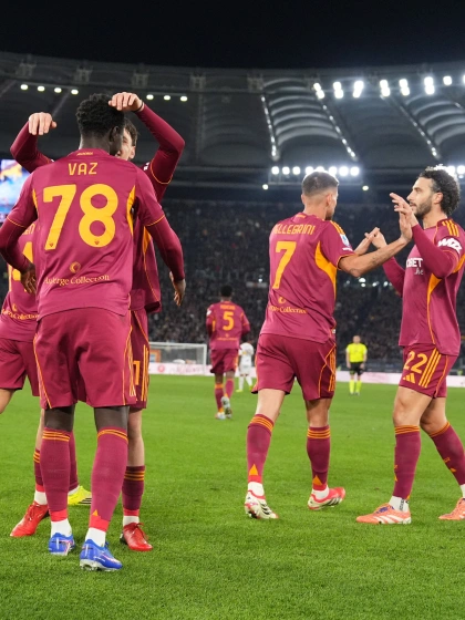 Roma-Lecce 1-0, i giallorossi rispondono al Como