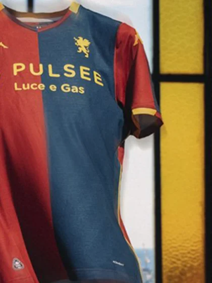 Genoa: la Maglia Home per la stagione 2025/26