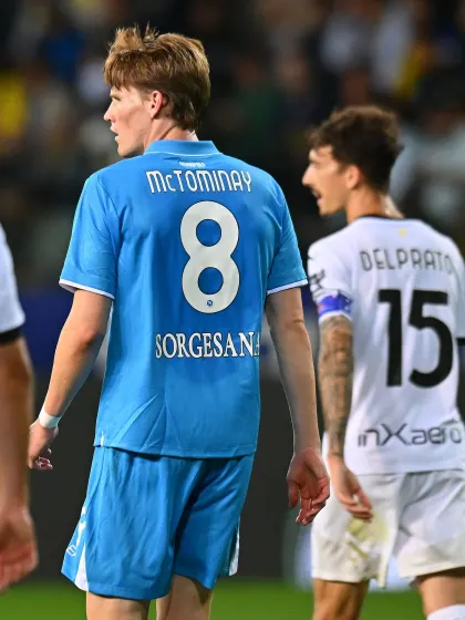 Napoli-Parma: cominciano i recuperi della 16ª