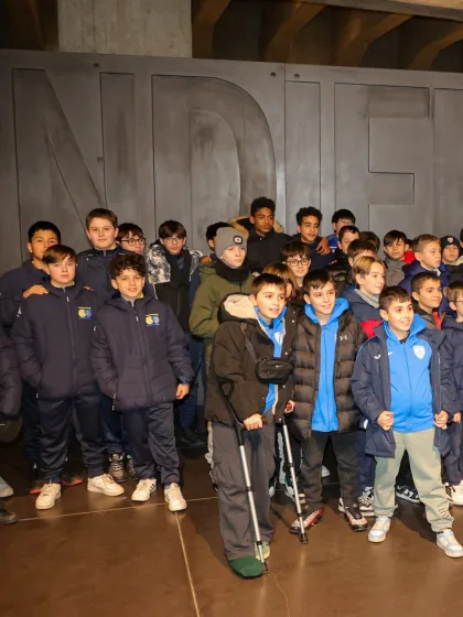 Al Memoriale della Shoah la prima tappa della Philadelphia Junior Cup | Keep Racism Out con l'Inter