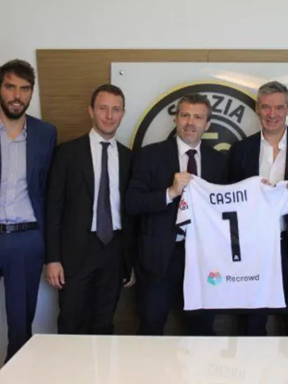 Casini visits Spezia Calcio 