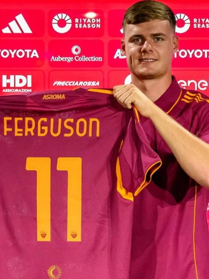 Evan Ferguson joins Roma