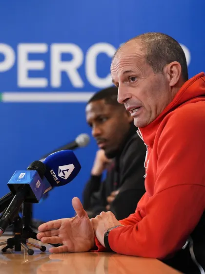 Allegri e Maignan in conferenza