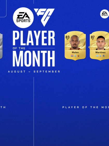 Vote the EA SPORTS FC Player Of The Month