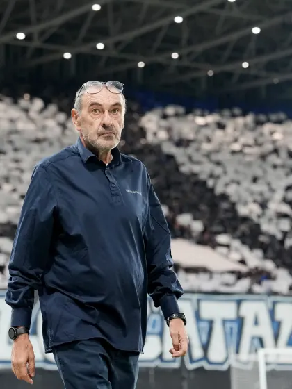 La panchina dell'Atalanta è di Maurizio Sarri