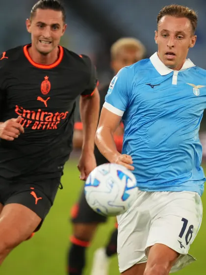 Lazio-Milan 2-2, un tempo a testa